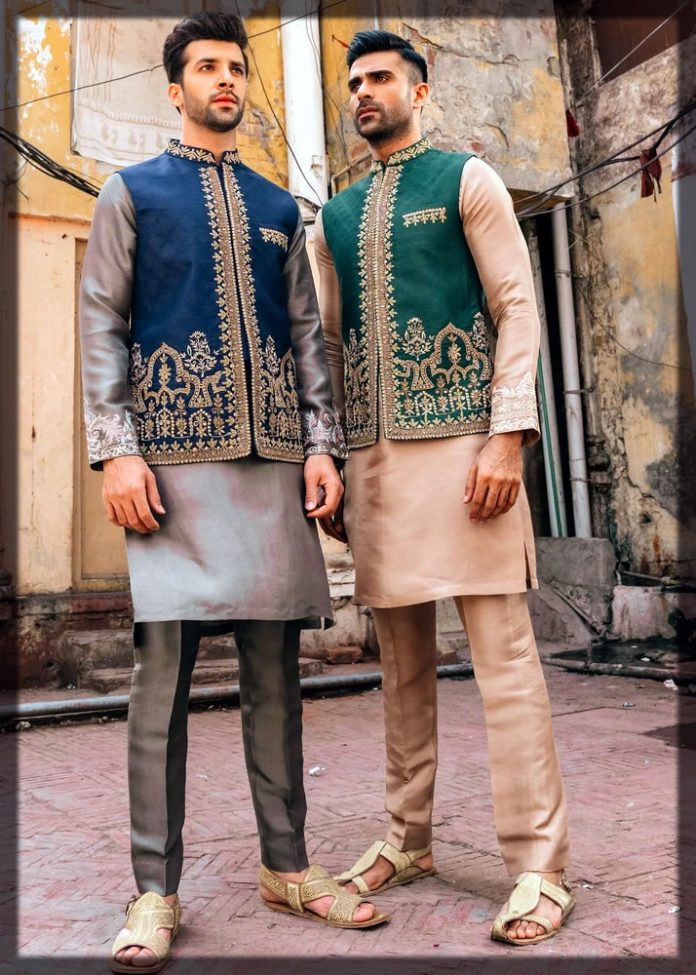 groom mehndi dress design