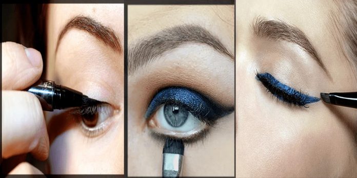 how to apply eyeliner easily