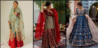 latest Zara Shahjahan bridal dresses for women