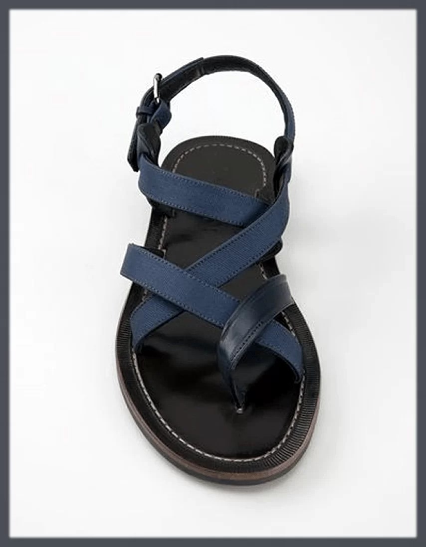 lavish blue summer shoes for men