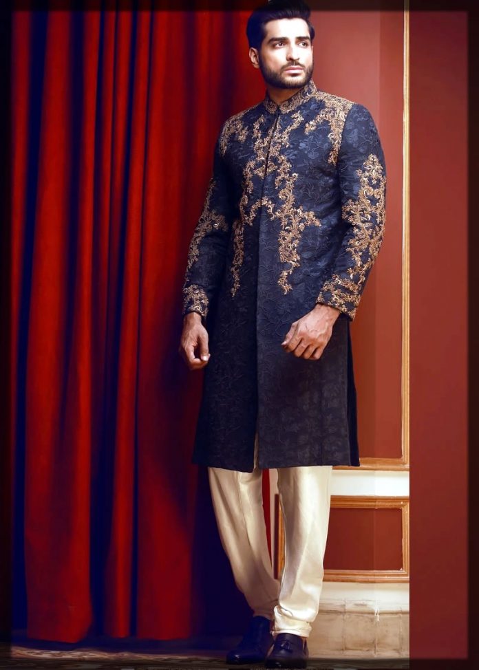 pakistani mens mehndi outfit