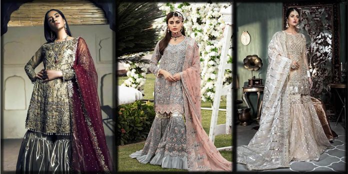 Beautiful bridal gharara designs