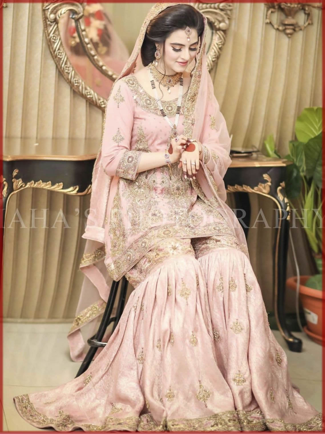 Bridal Nikkah Dresses 2022 in Pakistan ...