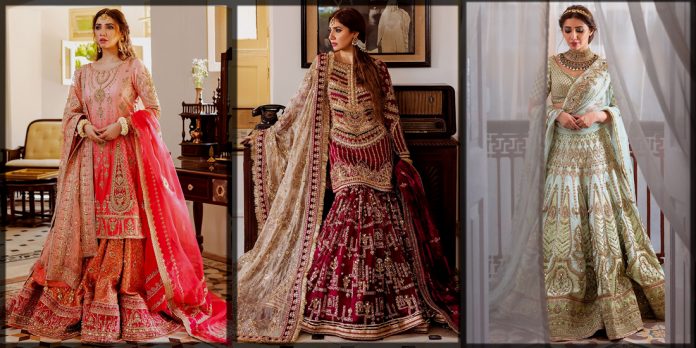 Latest and classical Mohsin Naveed Ranjha Bridal Collection