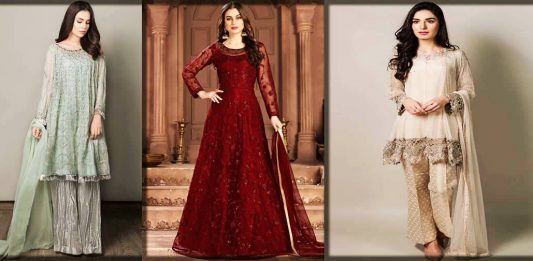 pakistani frock design 2021
