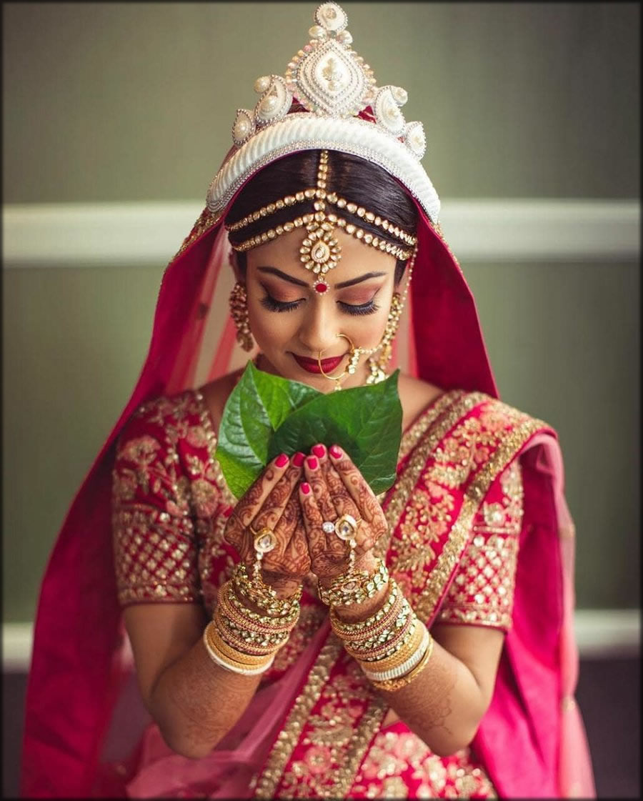 bengali bridal saree design