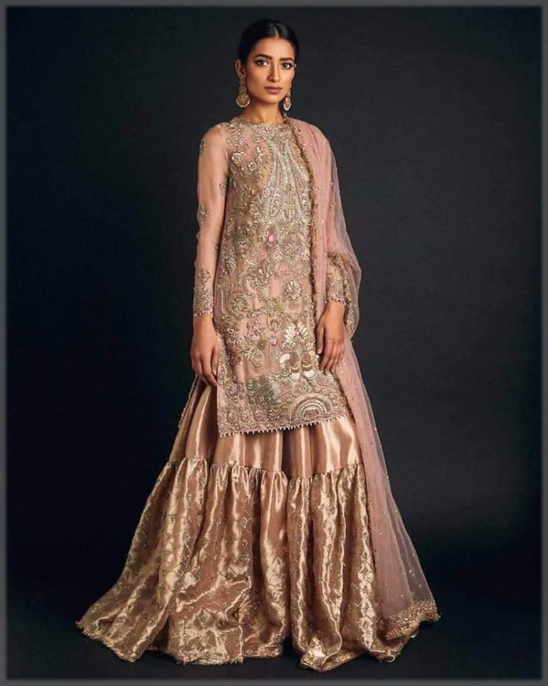 traditional gharara designs