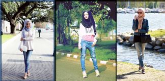Casual Hijab Styles with Jeans - 20 Stylish Ways to Wear Hijab Casually