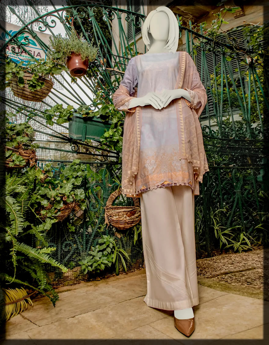Latest Frock Kurti Design With Plazo Images 2023 | Roy Collections