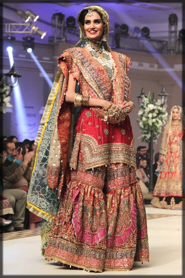 traditional gharara designs