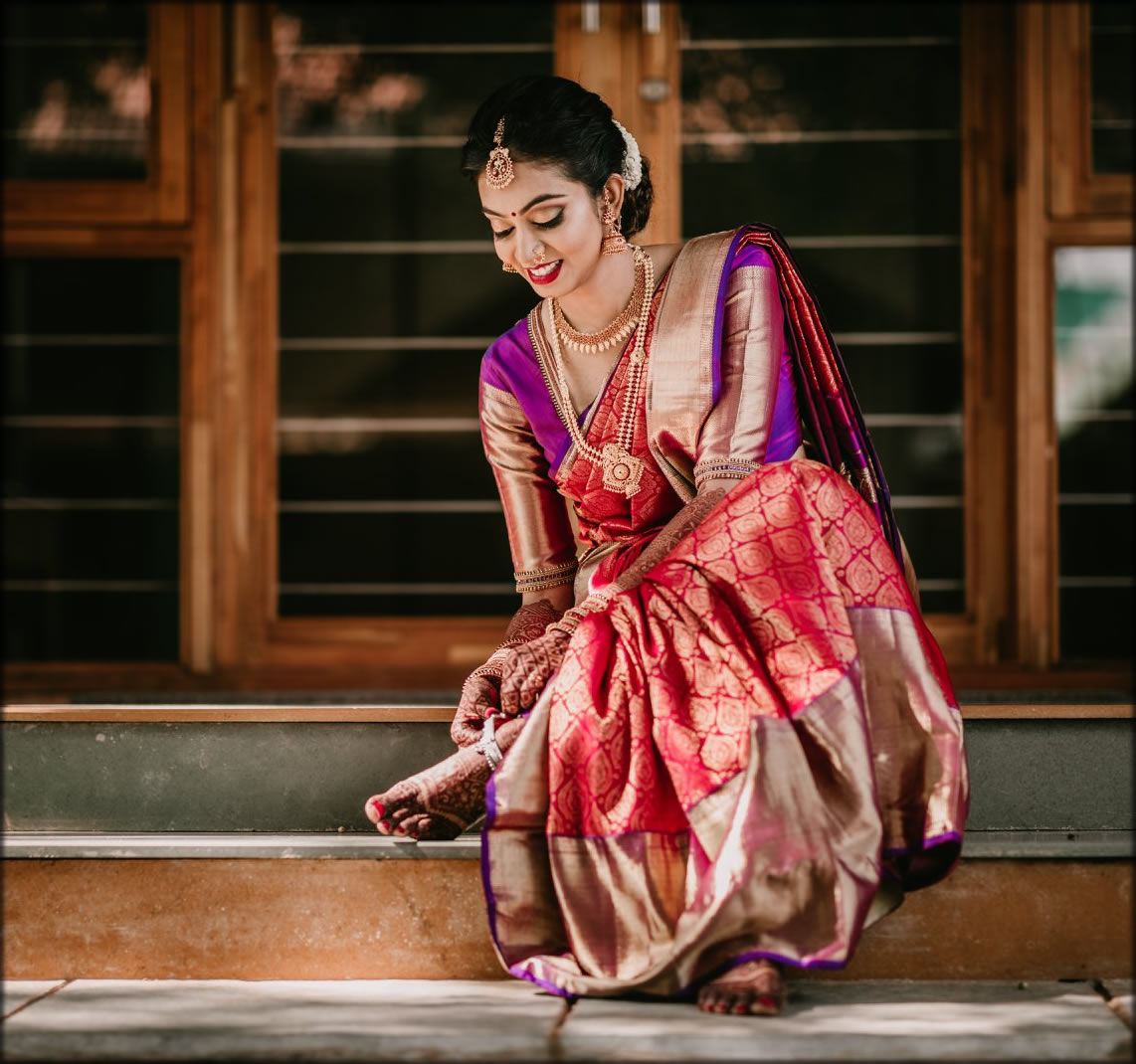 marriage wedding saree design