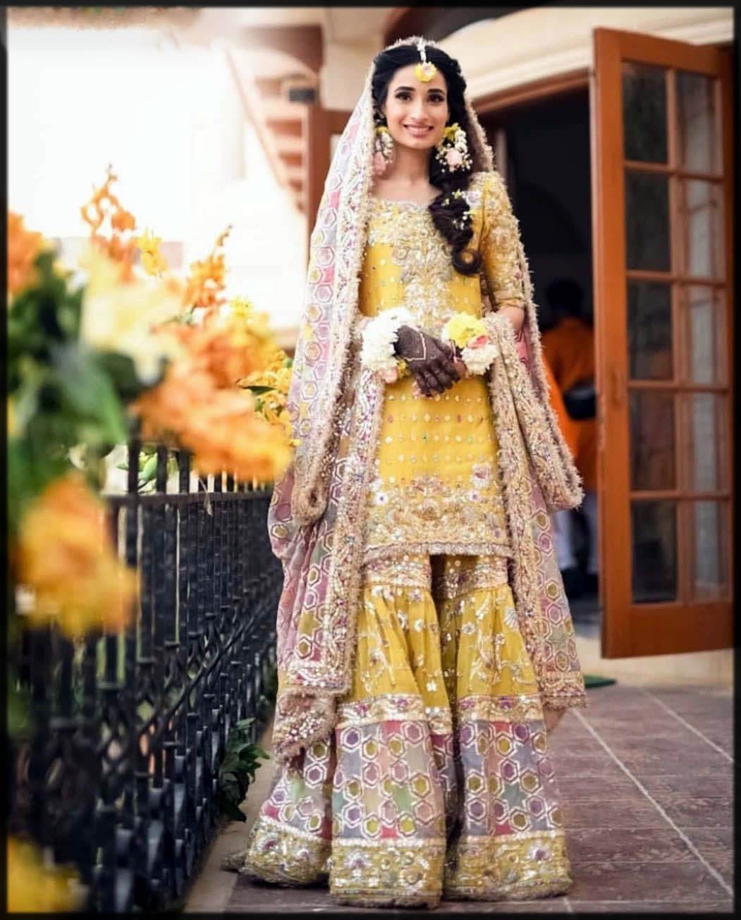 traditional gharara designs