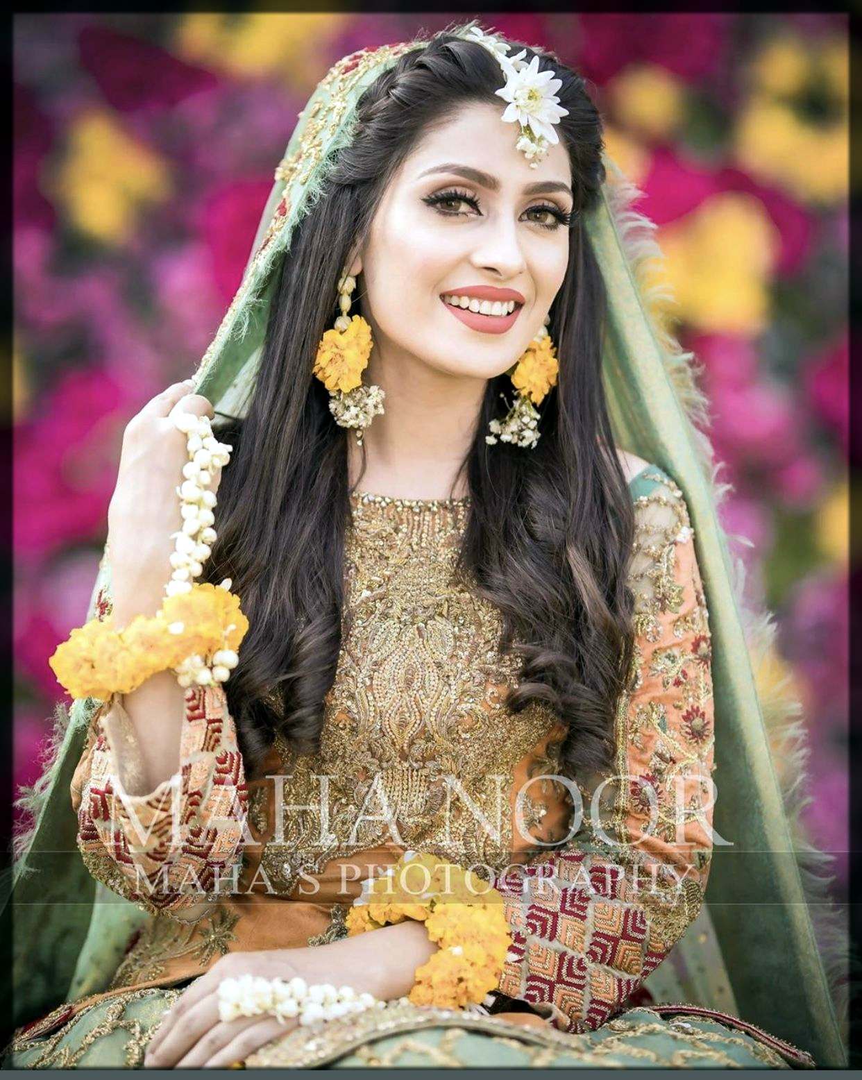 modest Pakistani Bridal mehndi Makeup Tutorial