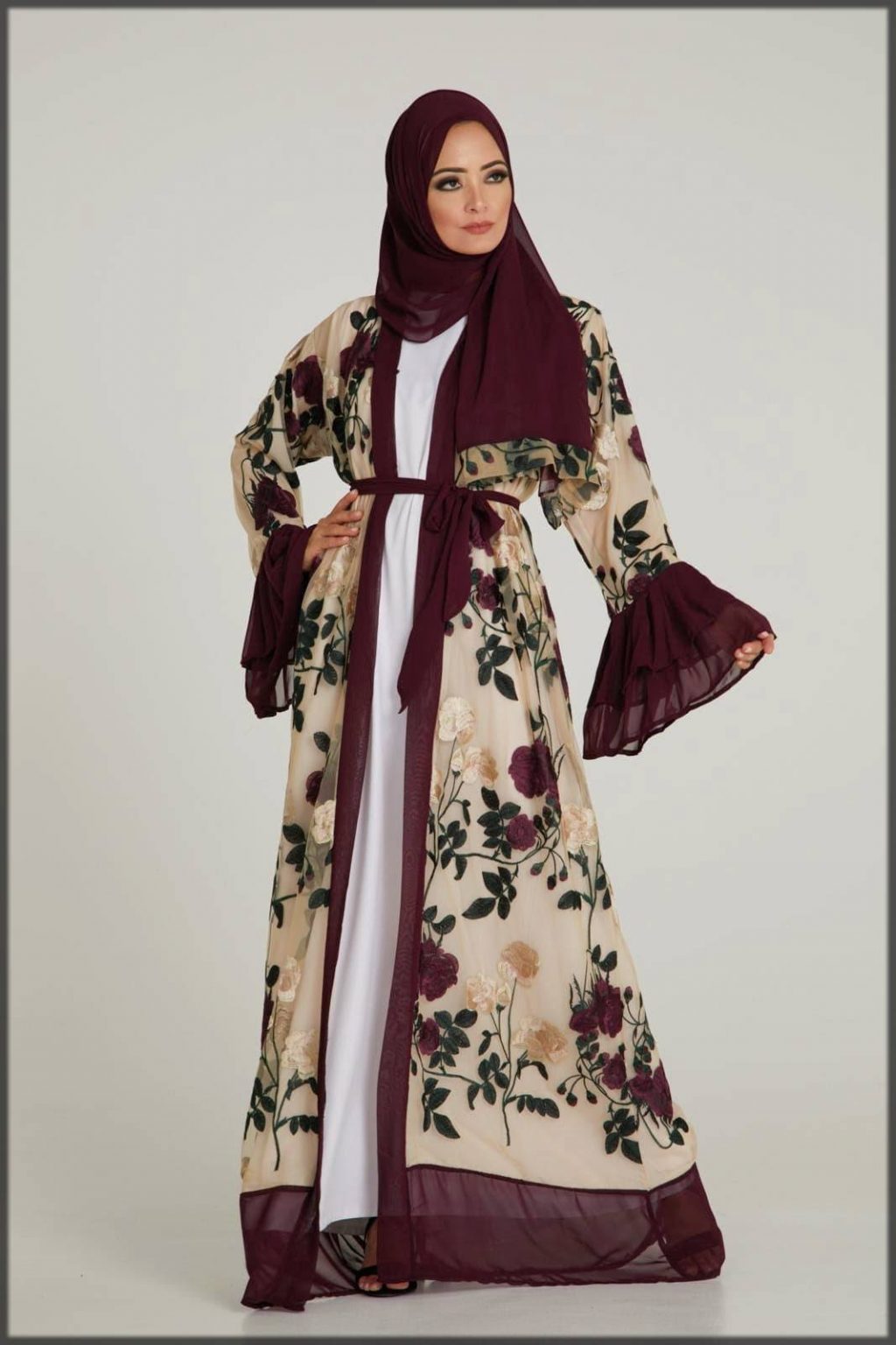 abaya for wedding function