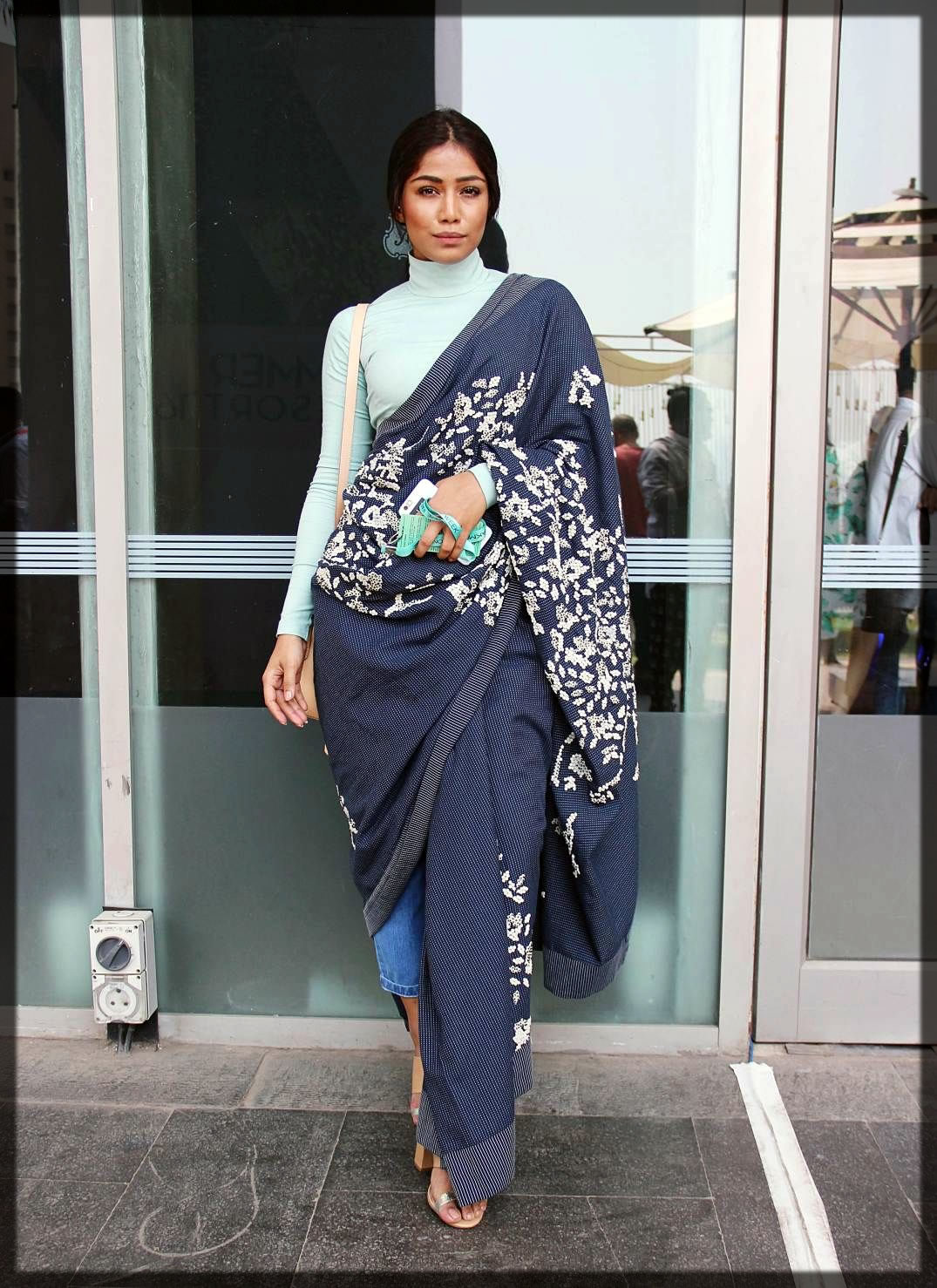 How To Wear A Pant Style Saree - POPxo - YouTube