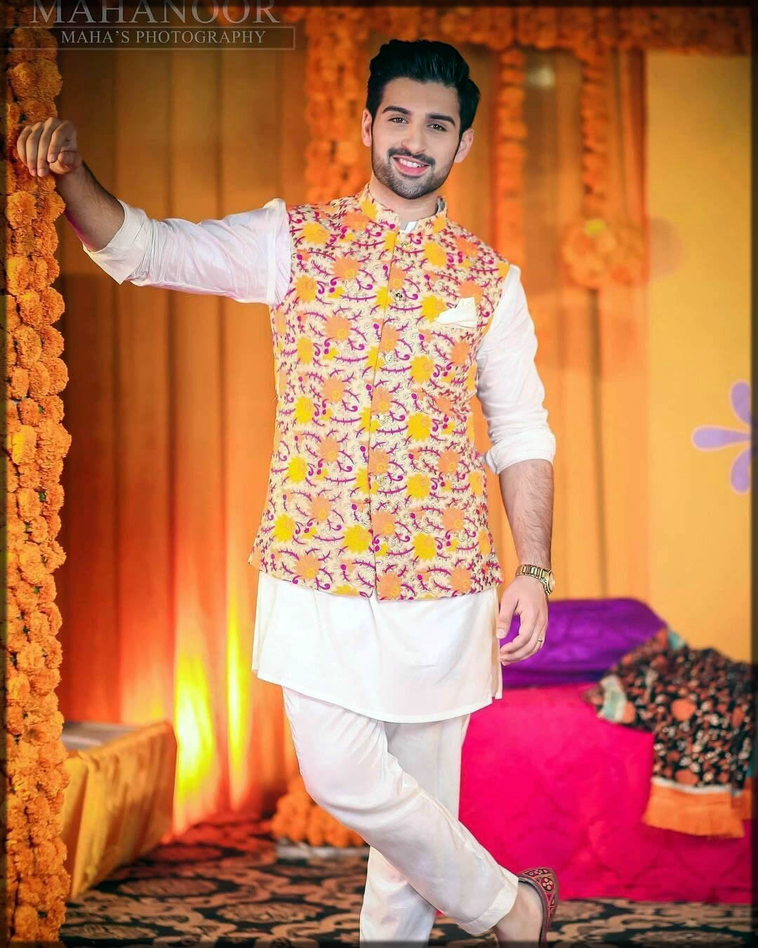waistcoat with kurta