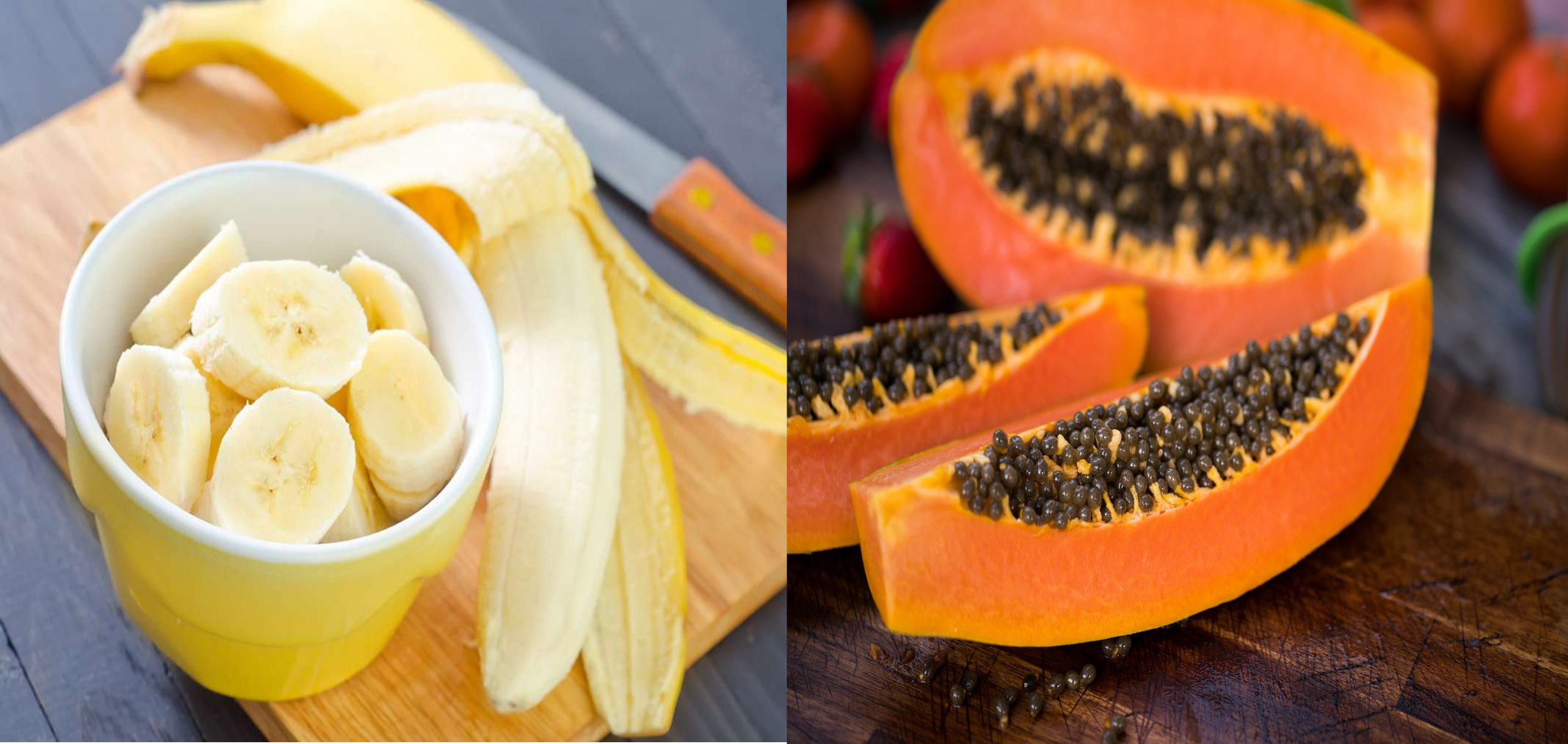 Banana And Papaya Mask