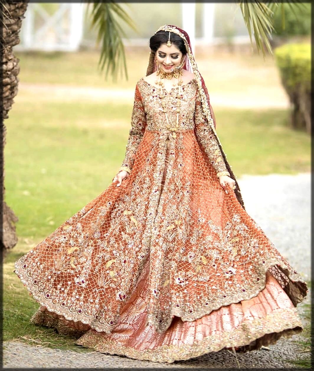 pakistani wedding frocks