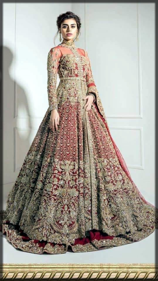 Bridal frock for barat day