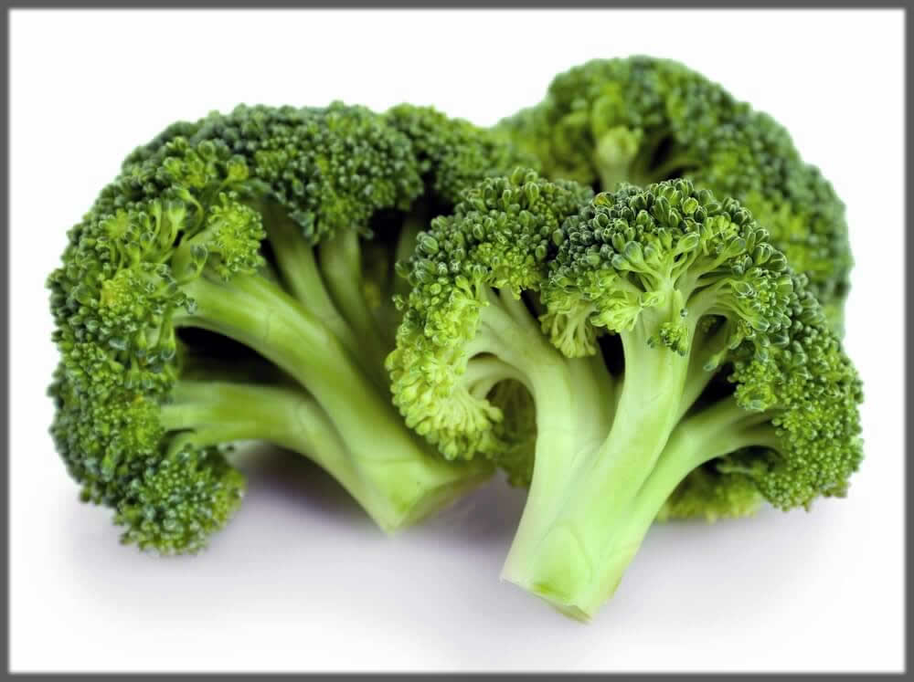 Broccoli reduces eye bags
