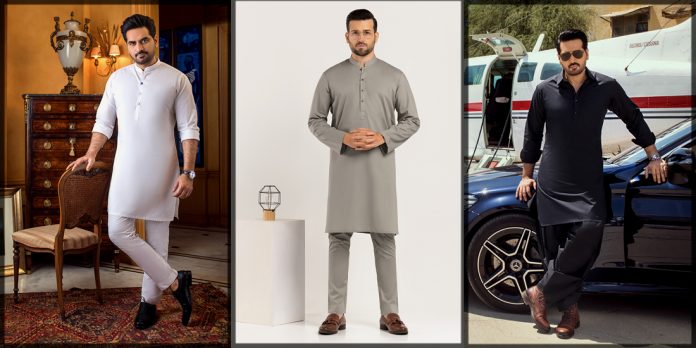 Latest Gul Ahmed Shalwar Kameez Collection for Men and Boys