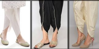 Latest Tulip Pants 2023 Trend in Pakistan - Dresses with Tulip Shalwar