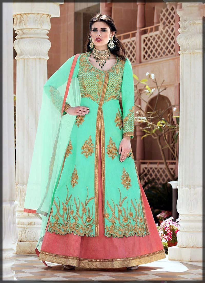 Double Shirt Gown Style Dresses ideas 2023 in Pakistan