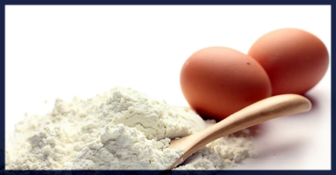 rice flour and egg is the Natural Ways To Straighten Hair