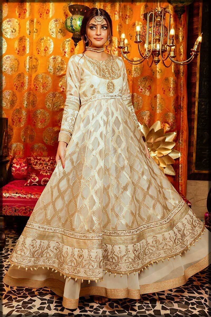long frock look