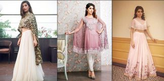 Latest Pakistani Cape Style Dresses Trending in 2023 - Best Collection