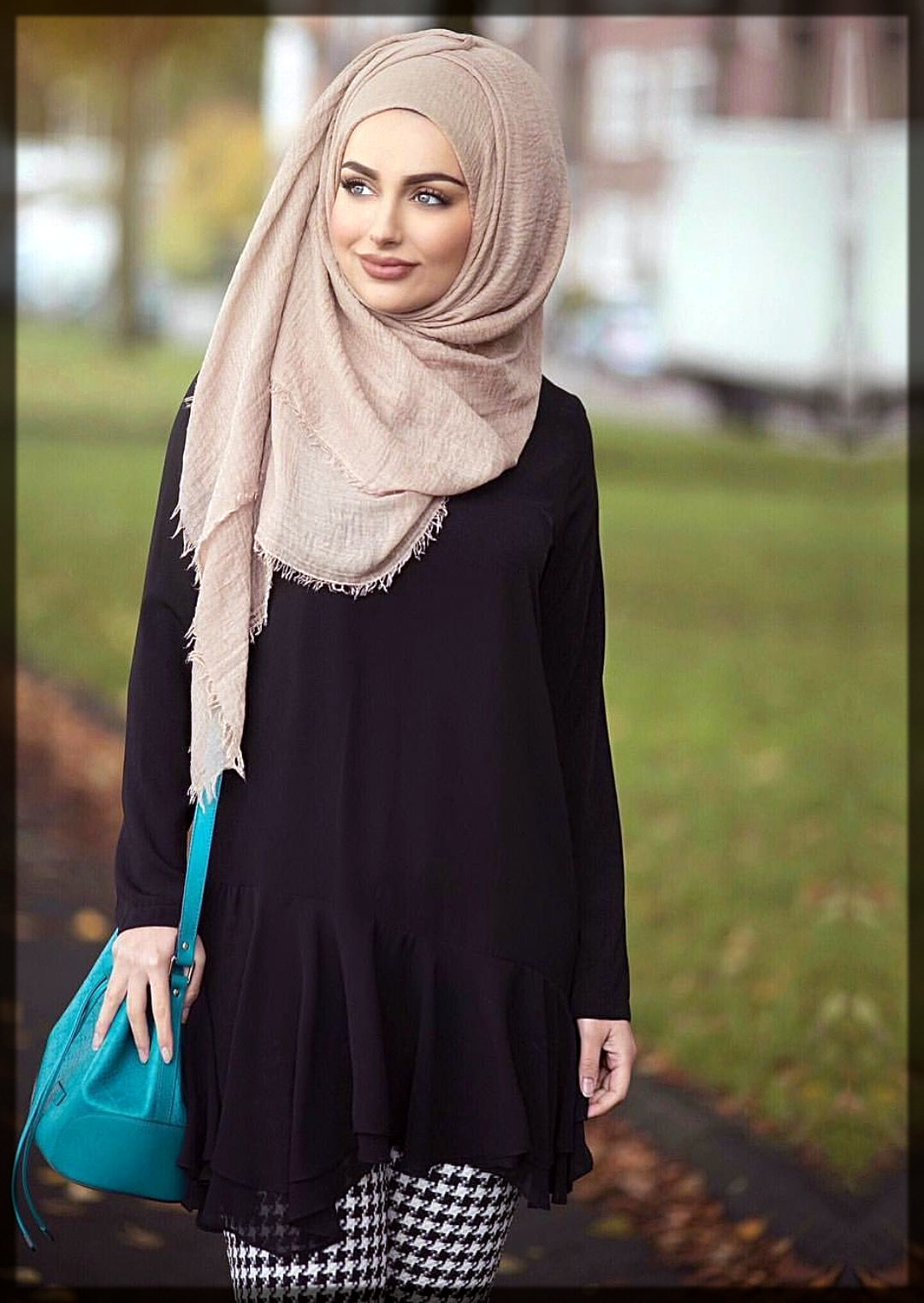 classy hijab style