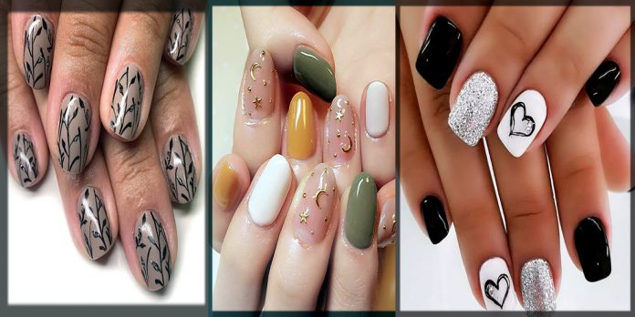 classy winter nail art designs