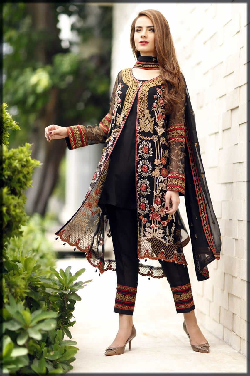 Latest Pakistani Gown Style Dresses 22 By Top Designers Brands