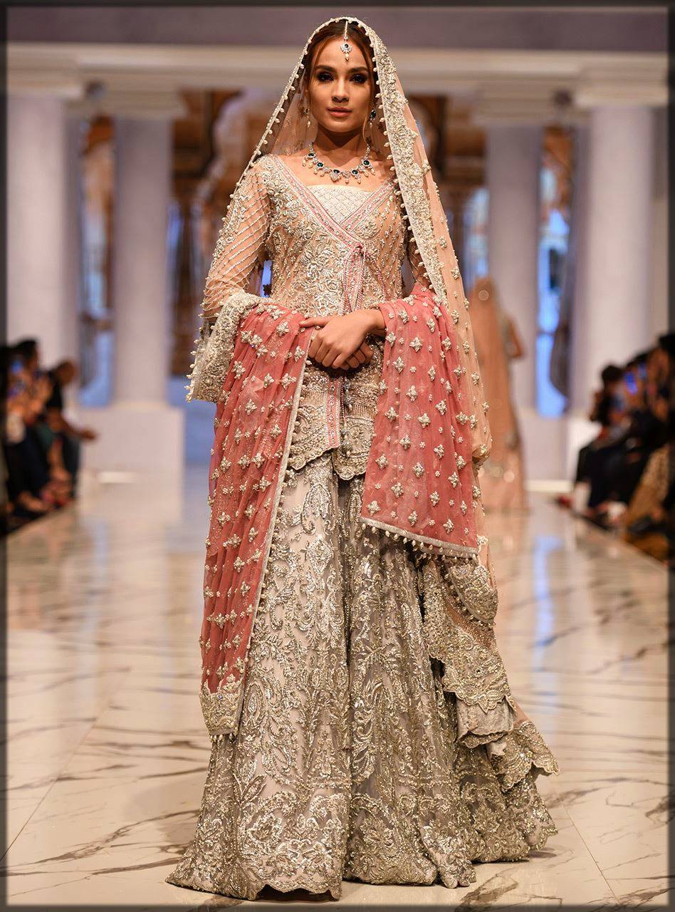 Bridal sharara dress picture