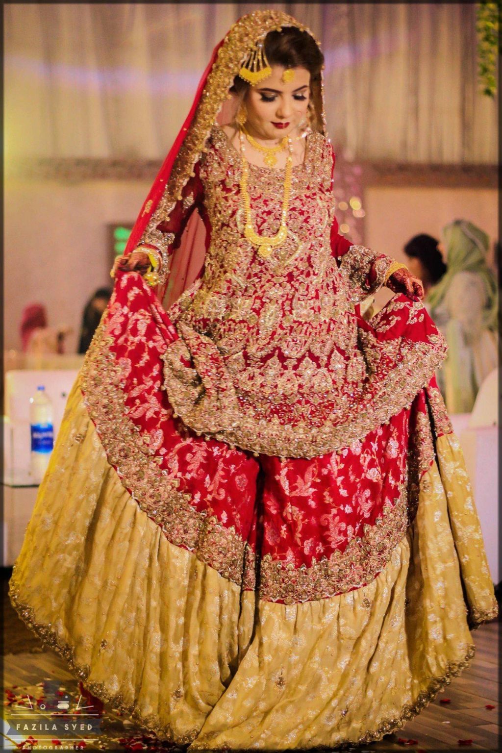 red wedding sharara