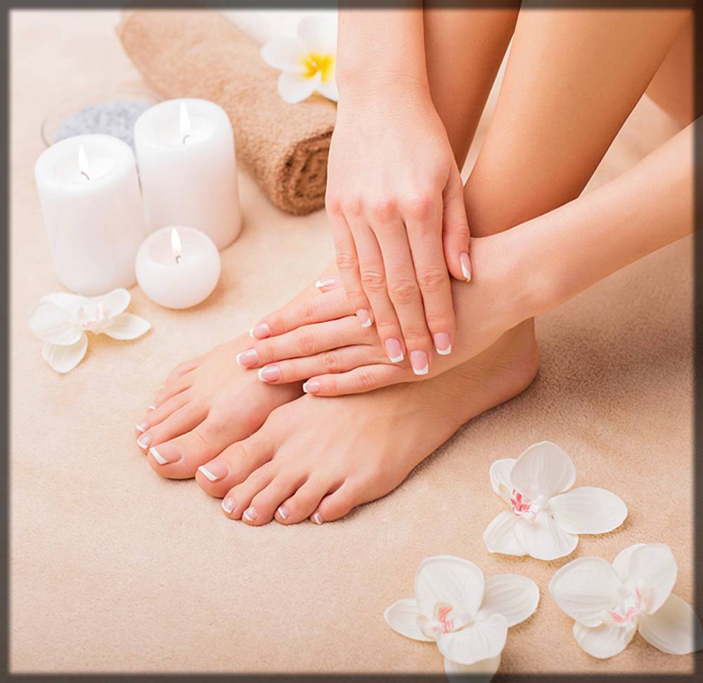 how to do skin whitening manicure and pedicure at home