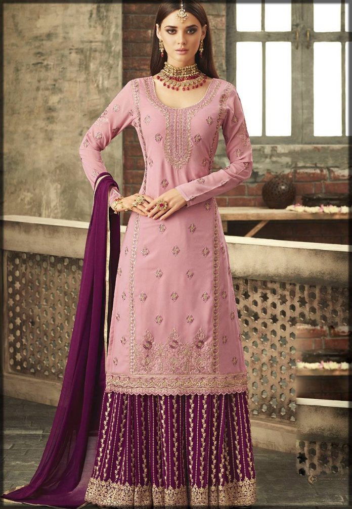 sharara designs for fat ladies