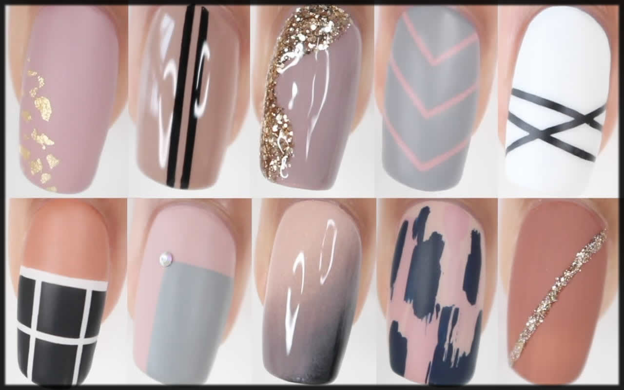 How To Do Nail Art At Home Nail Kids Designs Easy Nails Cute Simple 