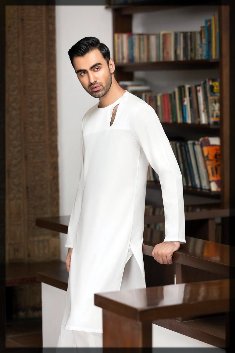 naqsh white collection for men