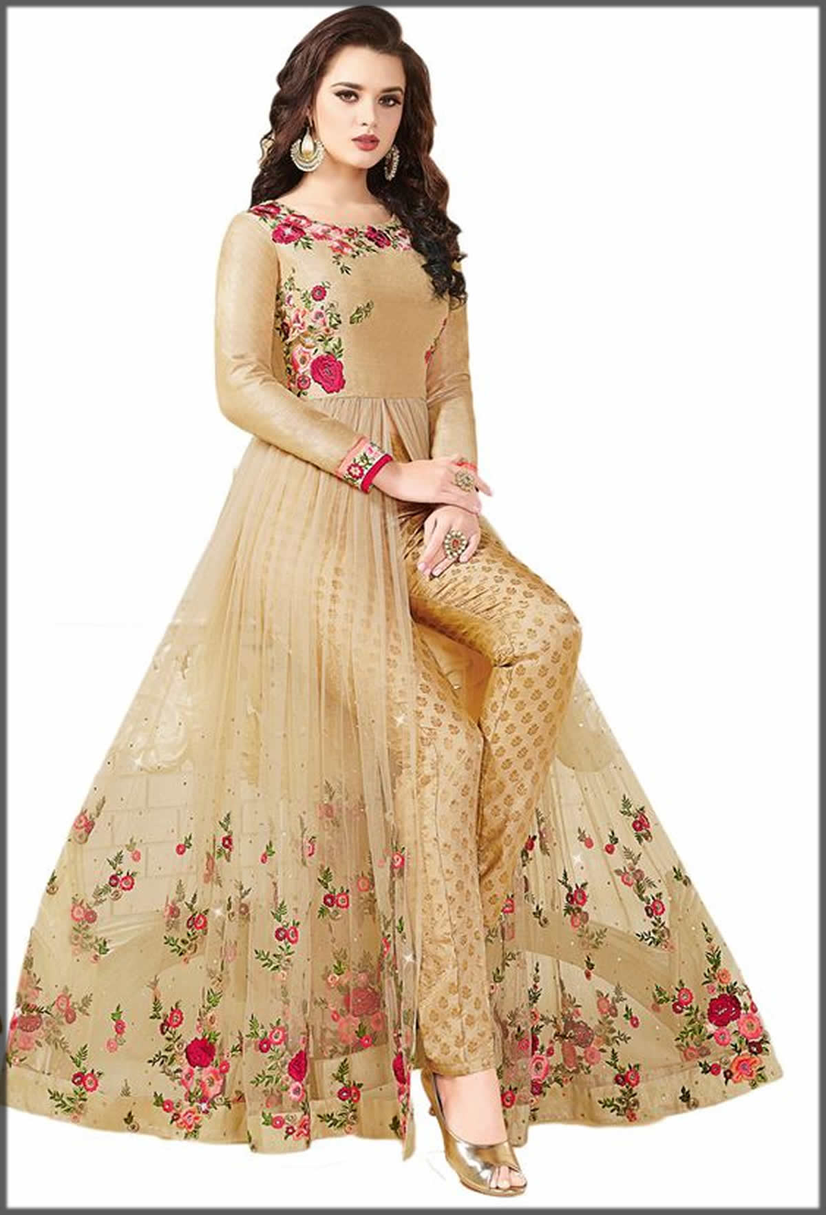 light sky blue salwar suit