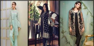 Latest Pakistani Gown Style Dresses 2023 by Top Designers/Brands