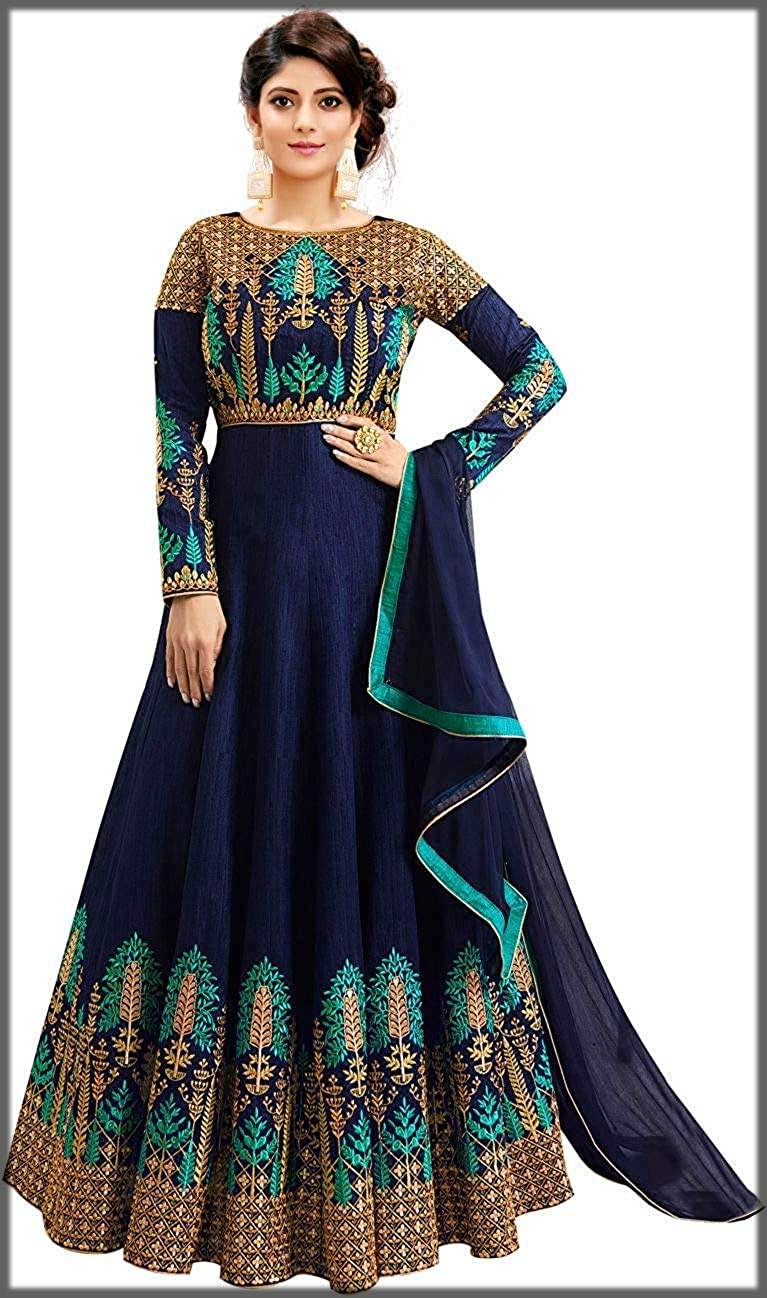 Trendy Long Frocks For Ladies 22 Casual Wedding Wear Collection