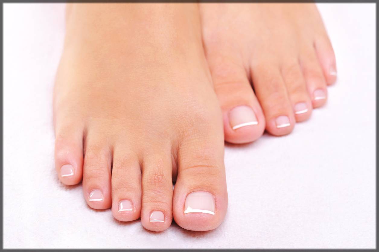 steps for whitening pedicure at home
