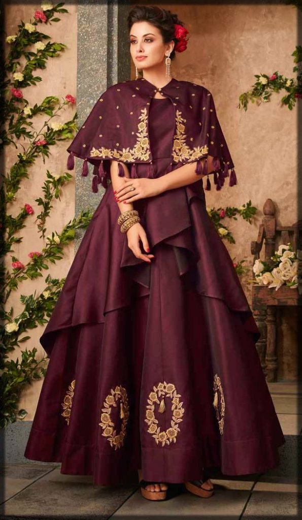 long frocks for 19 years