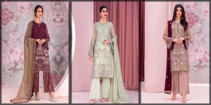 Designer Chiffon Suits Collection