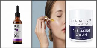 anti-aging creams and serums