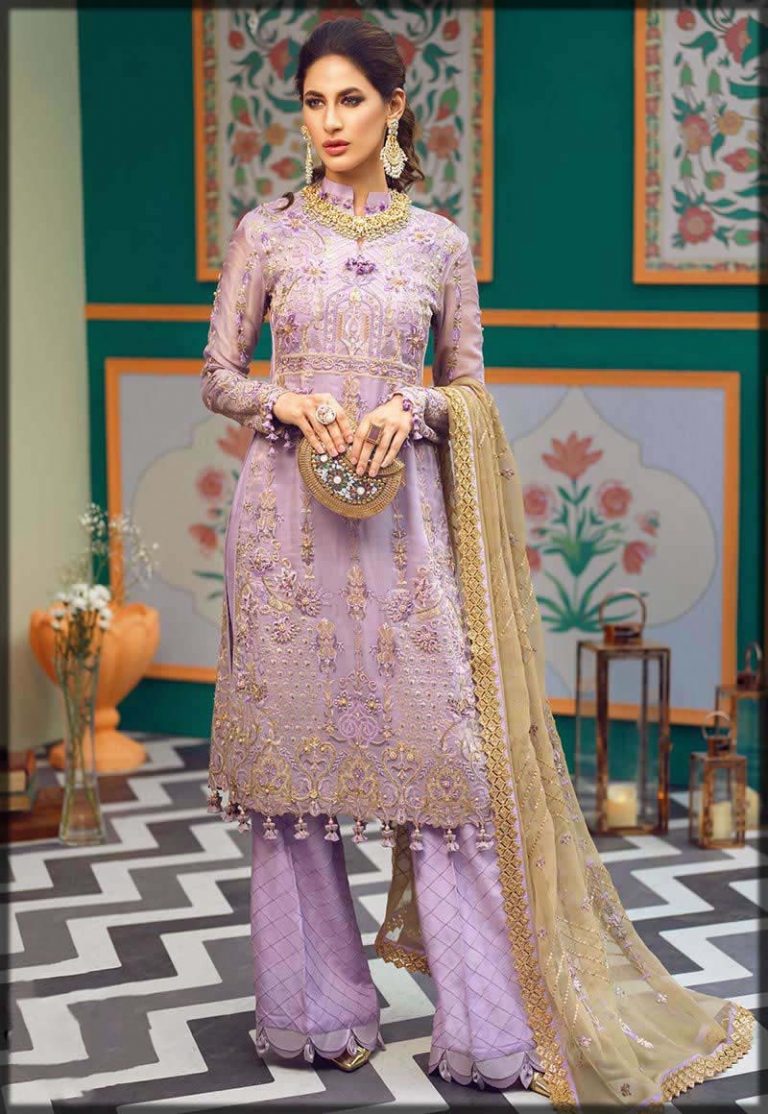 designer chiffon suits