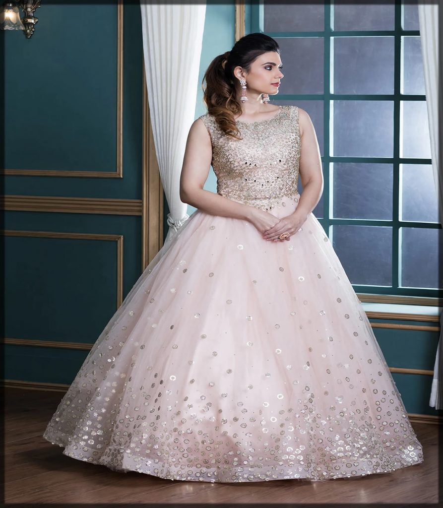 frocks for bridal shower