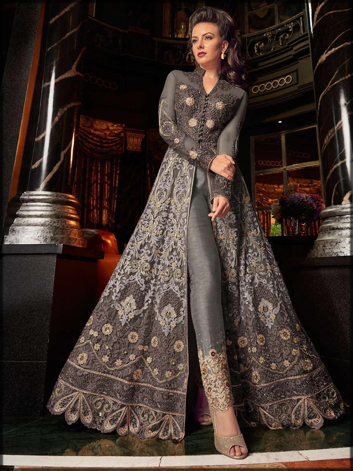 Pakistani Gown Style Dresses 2022 ...