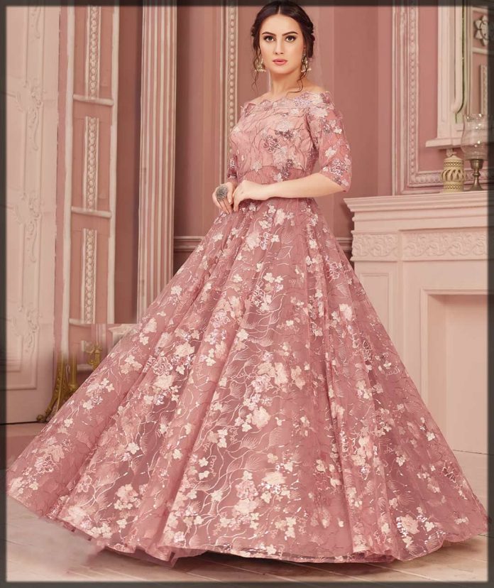 frocks for bridal shower